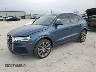 2018 Audi Q3 Premium with VIN WA1BCCFS5JR008788, listed as a Copart auction lot 46404405 with 42,264 mi miles and Salvage Title. Bid and sale history available at carsss.com. Image 1.