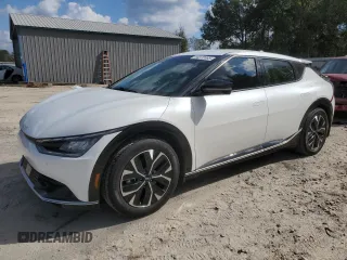 2023 Kia EV6 Wind with VIN KNDC34LA4P5607046, listed as a Copart auction lot 44372065 with 106,187 mi miles and Non Repairable. Bid and sale history available at carsss.com. Image 1.