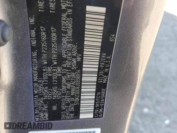 2018 Toyota Sienna LE Auto Access Seat with VIN 5TDKZ3DC8JS938914, listed as a Copart auction lot 50710015 with 41,859 mi miles and Salvage Title. Bid and sale history available at carsss.com. Image 15.