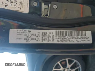 2017 Dodge Journey GT with VIN 3C4PDCEG3HT625758, listed as a Copart auction lot 62083695 with 128,439 mi miles and Salvage title. Bid and sale history available at DreamBid. Image 13.