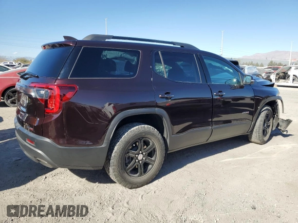 2021 GMC Acadia AT4 with VIN 1GKKNLLS2MZ168768, listed as a Copart auction lot 43810845 with 49,096 mi miles and Salvage Title. Bid and sale history available at DreamBid. Image 3.