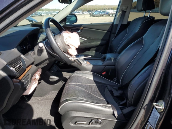 2020 Acura RDX Advance with VIN 5J8TC2H74LL036814, listed as a Copart auction lot 50170135 with 26,933 mi miles and Salvage title. Bid and sale history available at DreamBid. Image 7.