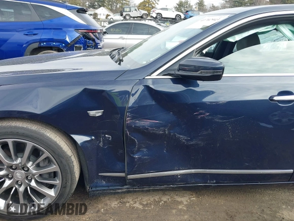 2018 Cadillac CT6 Premium Luxury AWD with VIN 1G6KH5R69JU100620, listed as a IAAI auction lot 41702943 with 83,987 mi miles and . Bid and sale history available at DreamBid. Image 6.
