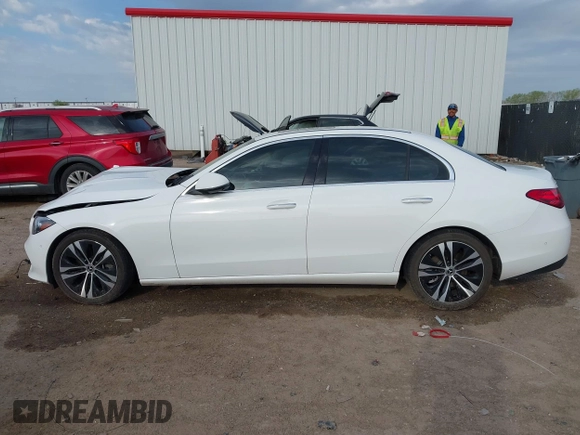 2022 Mercedes-Benz C 300 with VIN W1KAF4GB1NR061514, listed as a IAAI auction lot 41887174 with 32,732 mi miles and . Bid and sale history available at DreamBid. Image 14.