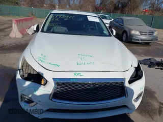 2020 Infiniti Q50 Pure with VIN JN1EV7AP6LM207147, listed as a IAAI auction lot 41793447 with 78,580 mi miles and . Bid and sale history available at carsss.com. Image 6.