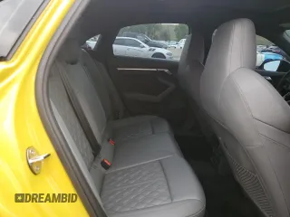 2023 Audi S3 Premium Plus z VIN WAUH3DGY9PA075617, wystawiony jako Copart lot #69869524 z przebiegiem 17 348 mil mil oraz Szkoda całkowita • Salvage title. Historia ofert i sprzedaży dostępna na DreamBid. Obrazek 10.