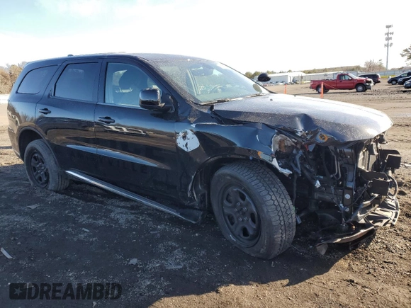 2023 Dodge Durango Pursuit with VIN 1C4RDJFG1PC638725, listed as a Copart auction lot 43041315 with Not provided miles and Salvage title. Bid and sale history available at DreamBid. Image 4.