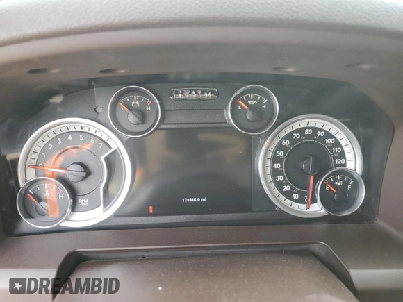 2014 Ram 1500 Lone Star with VIN 1C6RR6LT6ES179444, listed as a Copart auction lot 45987245 with Not provided miles and Salvage title. Bid and sale history available at DreamBid. Image 9.