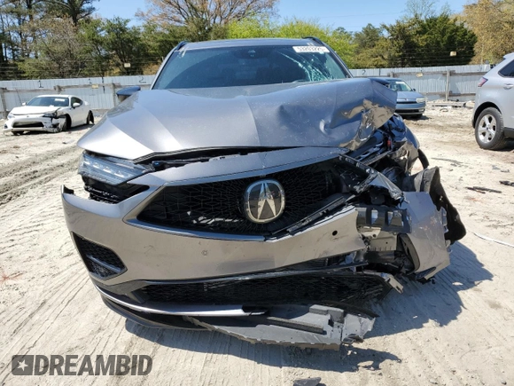 2024 Acura MDX Type S w/Advance Package with VIN 5J8YD8H82RL001387, listed as a Copart auction lot 53203225 with 57,471 mi miles and Salvage Title. Bid and sale history available at carsss.com. Image 5.