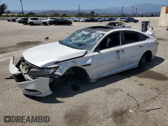 2020 Honda Accord Sport with VIN 1HGCV2F33LA022585, listed as a Copart auction lot 61072845 with Not provided miles and Salvage title. Bid and sale history available at DreamBid. Image 1.