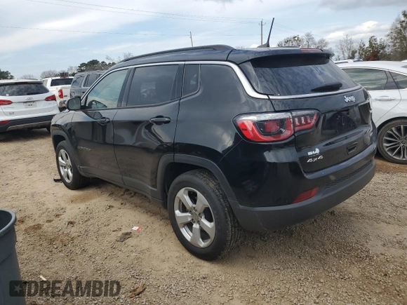 2019 Jeep Compass Altitude z VIN 3C4NJDBB5KT657021, wystawiony jako Copart lot #44572335 z przebiegiem 64 159 mil mil oraz Szkoda całkowita • Salvage title. Historia ofert i sprzedaży dostępna na DreamBid. Obrazek 2.