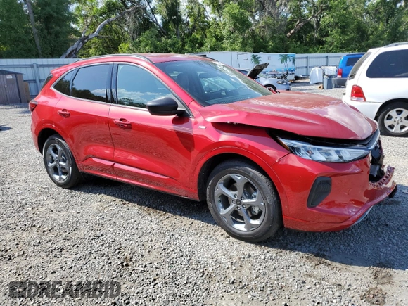 2024 Ford Escape ST-Line with VIN 1FMCU0MZ5RUB10330, listed as a Copart auction lot 55048045 with 2,844 mi miles and Non Repairable. Bid and sale history available at DreamBid. Image 4.