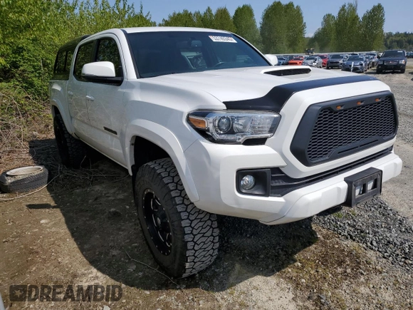 2017 Toyota Tacoma SR5 with VIN 5TFCZ5AN1HX071690, listed as a Copart auction lot 53740345 with 119,841 mi miles and Salvage Title. Bid and sale history available at carsss.com. Image 4.