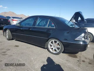2003 Mercedes-Benz C 230 Kompressor with VIN WDBRF40J73A526306, listed as a Copart auction lot 45041735 with 94,641 mi miles and Salvage Title. Bid and sale history available at DreamBid. Image 2.