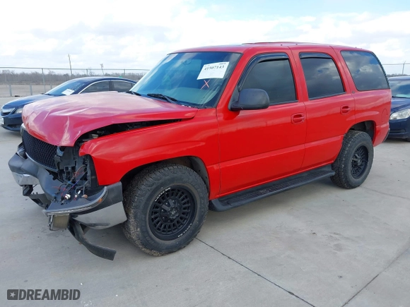 2001 Chevrolet Tahoe LS with VIN 1GNEK13T31R136056, listed as a IAAI auction lot 41507143 with 231,259 mi miles. Bid and sale history available at carsss.com. Image 2.