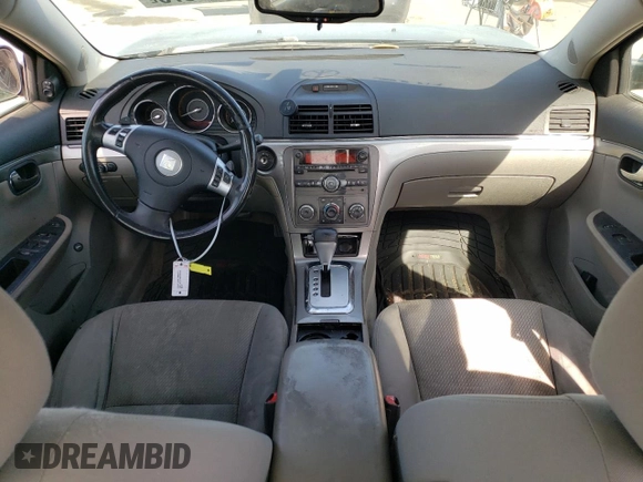 2009 Saturn Aura XE with VIN 1G8ZS57B59F211561, listed as a Copart auction lot 54940875 with 139,479 mi miles and Salvage Title. Bid and sale history available at DreamBid. Image 8.
