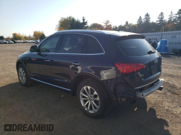 2016 Audi Q5 with VIN WA1C7AFP4GA125679, listed as a Copart auction lot 76566994 with 73,455 mi miles and Salvage title. Bid and sale history available at DreamBid. Image 2.
