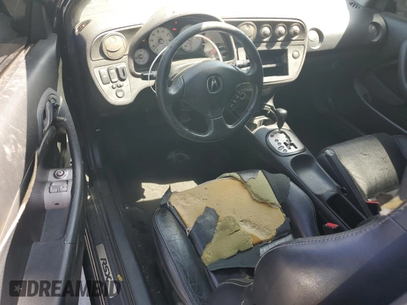 2005 Acura RSX with VIN JH4DC548X5S013340, listed as a Copart auction lot 61772525 with 271,035 mi miles and Salvage title. Bid and sale history available at DreamBid. Image 8.