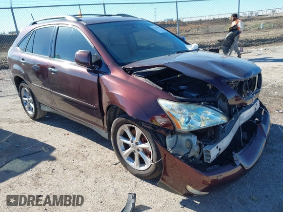 2008 Lexus RX 350 with VIN JTJGK31U789850529, listed as a IAAI auction lot 41211567 with 202,855 mi miles and . Bid and sale history available at DreamBid. Image 1.