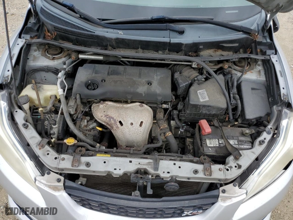 2010 Toyota Matrix XRS with VIN 2T1ME4EE4AC006258, listed as a Copart auction lot 66109984 with 99,478 mi miles and Salvage Title. Bid and sale history available at carsss.com. Image 12.
