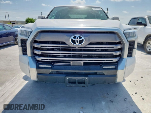 2024 Toyota Tundra Limited Hybrid with VIN 5TFJC5DBXRX059405, listed as a Copart auction lot 59802805 with 15,392 mi miles and Salvage title. Bid and sale history available at DreamBid. Image 5.