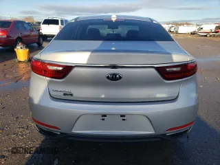 2017 Kia Cadenza Premium with VIN KNALB4J19H5050526, listed as a Copart auction lot 82837374 with 120,201 mi miles and Salvage Title. Bid and sale history available at carsss.com. Image 6.
