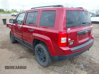2017 Jeep Patriot 75th Anniversary with VIN 1C4NJRBB2HD153778, listed as a IAAI auction lot 42123066 with 66,849 mi miles and . Bid and sale history available at carsss.com. Image 3.