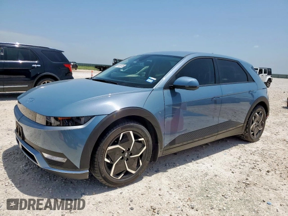 2023 Hyundai Ioniq 5 SE z VIN KM8KM4AEXPU165678, wystawiony jako Copart lot #61486105 z przebiegiem 22 414 mil mil oraz Szkoda całkowita • Salvage title. Historia ofert i sprzedaży dostępna na DreamBid. Obrazek 1.