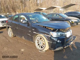 2016 BMW X4 xDrive35i with VIN 5UXXW5C57G0N91907, listed as a IAAI auction lot 41480429 with 131,469 mi miles. Bid and sale history available at carsss.com. Image 1.
