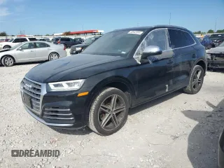 2020 Audi SQ5 Premium Plus with VIN WA1B4AFYXL2028911, listed as a Copart auction lot 58942914 with 50,058 mi miles and Salvage Title. Bid and sale history available at DreamBid. Image 1.
