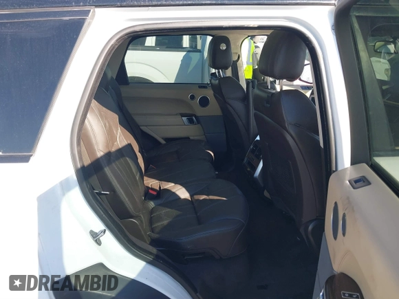2015 Land Rover Range Rover Sport HSE with VIN SALWR2VF2FA520057, listed as a IAAI auction lot 41658926 with 1 mi miles. Bid and sale history available at carsss.com. Image 8.