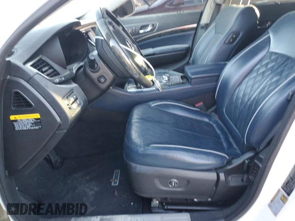 2015 Kia K900 Luxury with VIN KNALW4D46F6027271, listed as a Copart auction lot 88256555 with 118,805 mi miles and Salvage Title. Bid and sale history available at carsss.com. Image 7.