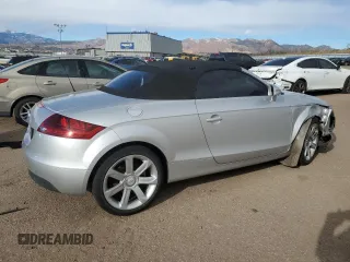 2008 Audi TT 2.0T with VIN TRUMF38J281005954, listed as a Copart auction lot 81507474 with 87,990 mi miles and Salvage Title. Bid and sale history available at carsss.com. Image 3.