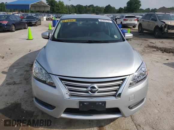 2014 Nissan Sentra SV with VIN 3N1AB7AP5EY334690, listed as a Copart auction lot 62394735 with 144,264 mi miles and Salvage title. Bid and sale history available at DreamBid. Image 5.