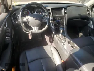 2017 Infiniti Q50 3.0t Signature Edition with VIN JN1EV7AR1HM841426, listed as a Copart auction lot 48706995 with 50,125 mi miles and Salvage Title. Bid and sale history available at carsss.com. Image 8.