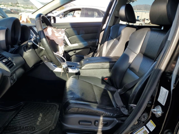 2009 Acura RDX Tech Pkg with VIN 5J8TB18589A002648, listed as a Copart auction lot 46259315 with 117,553 mi miles and Salvage Title. Bid and sale history available at carsss.com. Image 7.
