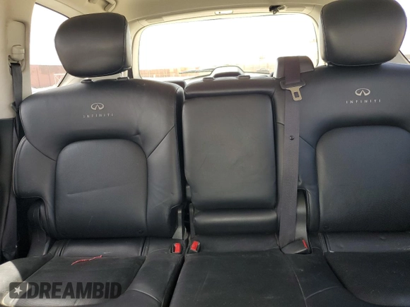 2011 Infiniti QX56 8-passenger with VIN JN8AZ2ND0B9701819, listed as a Copart auction lot 54975635 with 186,584 mi miles and Clean Title. Bid and sale history available at carsss.com. Image 10.