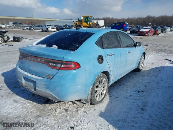 2013 Dodge Dart Limited with VIN 1C3CDFCH9DD269011, listed as a IAAI auction lot 41379888 with 90,022 mi miles. Bid and sale history available at carsss.com. Image 4.