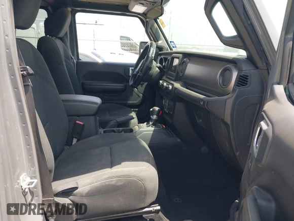 2021 Jeep Gladiator Sport S z VIN 1C6JJTAG9ML538769, wystawiony jako IAAI lot #42078142 z przebiegiem 49 924 mil mil oraz . Historia ofert i sprzedaży dostępna na DreamBid. Obrazek 5.