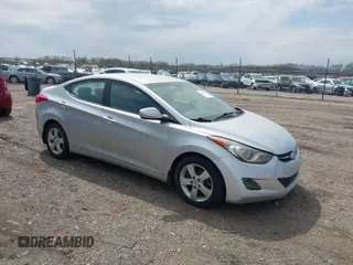 2012 Hyundai Elantra GLS with VIN KMHDH4AE0CU221022, listed as a IAAI auction lot 41981746 with 157,344 mi miles. Bid and sale history available at carsss.com. Image 1.