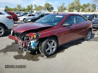 2008 Pontiac G6 with VIN 1G2ZG57N284181290, listed as a Copart auction lot 72150504 with 128,100 mi miles and Salvage Title. Bid and sale history available at carsss.com. Image 1.