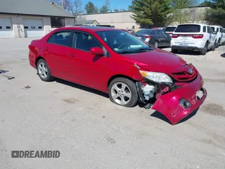 2011 Toyota Corolla L with VIN 2T1BU4EE7BC578209, listed as a IAAI auction lot 42160378 with 130,372 mi miles and . Bid and sale history available at DreamBid. Image 1.