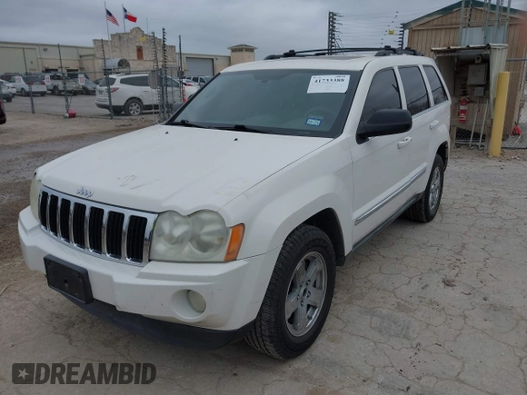 2007 Jeep Grand Cherokee Limited z VIN 1J8HS58297C686749, wystawiony jako IAAI lot #41733388 z przebiegiem 155 863 mil mil oraz . Historia ofert i sprzedaży dostępna na DreamBid. Obrazek 2.
