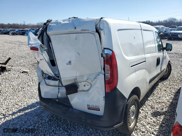 2018 Ram ProMaster City Cargo Van Tradesman with VIN ZFBERFAB1J6L78859, listed as a Copart auction lot 44757425 with 0 mi miles and Salvage Title. Bid and sale history available at carsss.com. Image 3.
