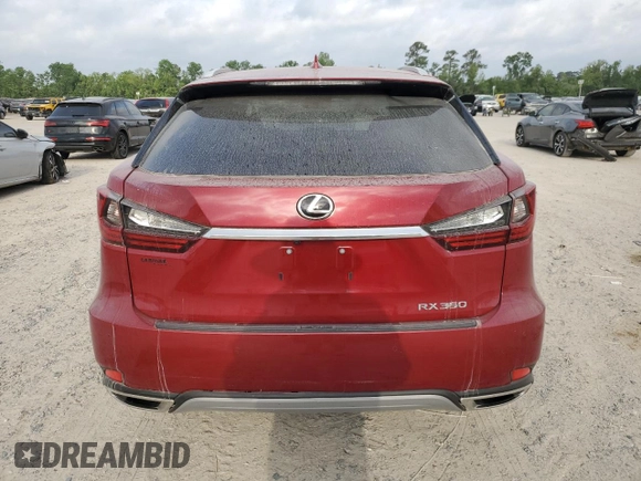2020 Lexus RX with VIN 2T2HZMAA8LC158471, listed as a Copart auction lot 53528445 with 10,983 mi miles and Clean Title. Bid and sale history available at carsss.com. Image 6.
