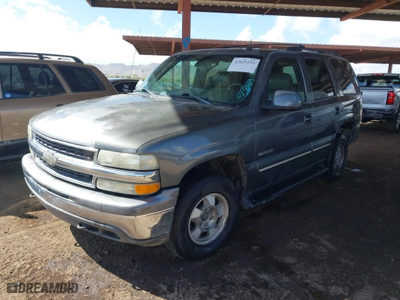 2002 Chevrolet Tahoe LT with VIN 1GNEK13Z92J289724, listed as a IAAI auction lot 42025254 with 190,749 mi miles. Bid and sale history available at carsss.com. Image 17.