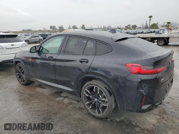 2022 BMW X4 M40i with VIN 5UX43DT06N9J88181, listed as a Copart auction lot 47567285 with 15,603 mi miles and Salvage Title. Bid and sale history available at carsss.com. Image 2.