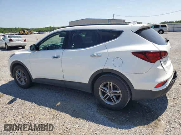 2017 Hyundai Santa Fe 2.4L с VIN 5NMZUDLB5HH037802, выставлен на аукционе Copart как лот 56139955 с пробегом 65 604 миль миль и Списание • Salvage title. История ставок и продаж доступна на DreamBid. Изображение 2.