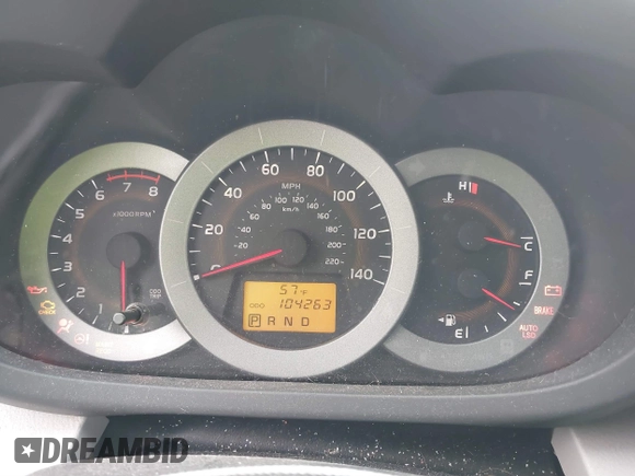 2011 Toyota RAV4 Ltd with VIN 2T3YF4DV1BW101481, listed as a IAAI auction lot 41321980 with 104,263 mi miles. Bid and sale history available at carsss.com. Image 7.