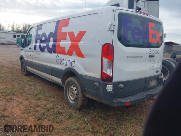2018 Ford Transit Cargo with VIN 1FTYE2YM3JKA96638, listed as a IAAI auction lot 41319002 with Not Provided miles. Bid and sale history available at carsss.com. Image 3.
